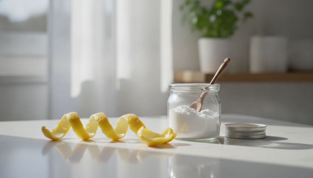 découvrez pourquoi l'association des écorces de citron et du bicarbonate est devenue un allié incontournable pour un nettoyage écologique et naturel à la maison.