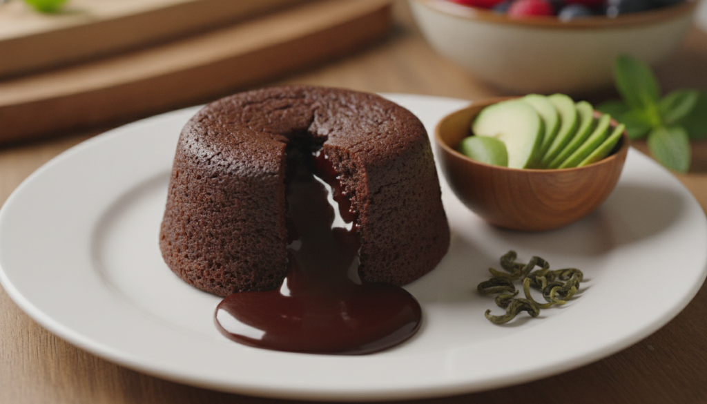 découvrez l'ingrédient minceur surprenant qui transforme votre fondant au chocolat en un dessert à la fois délicieux et léger.