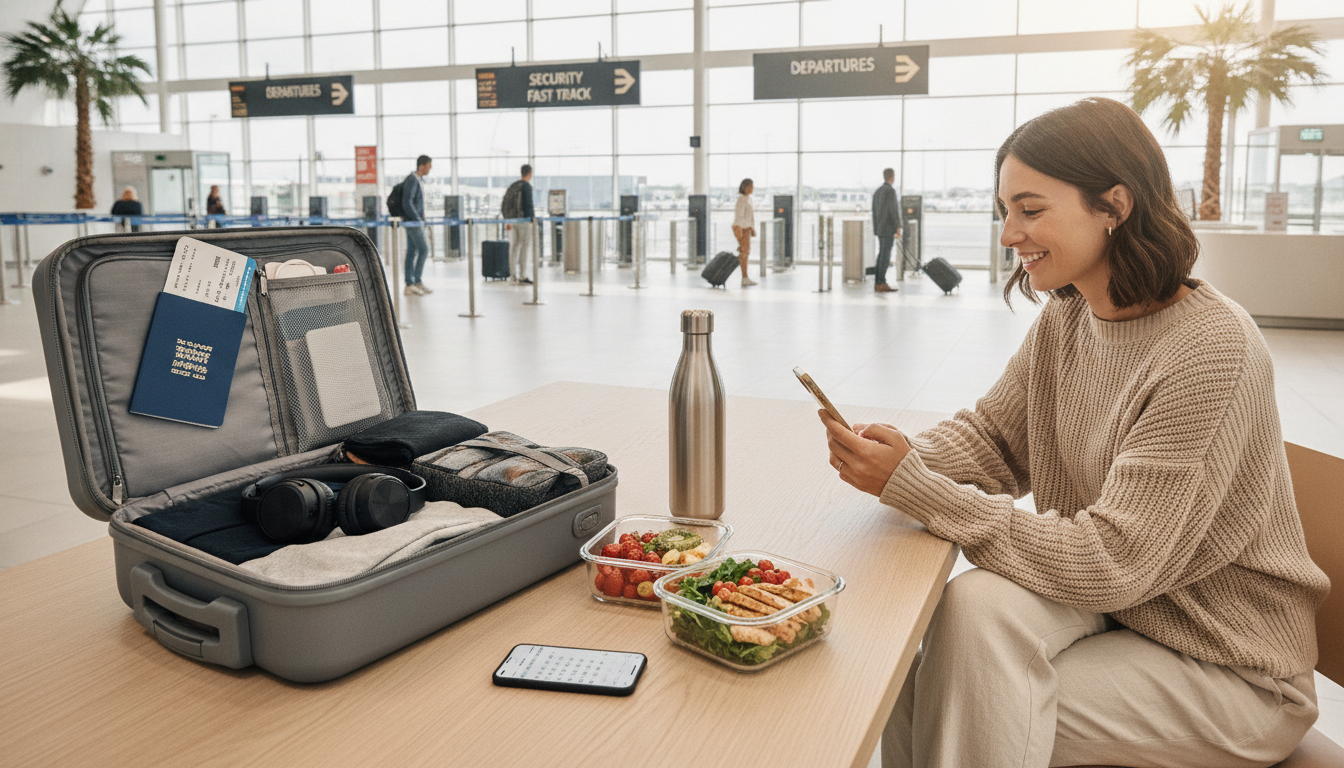 Quelles sont mes meilleures astuces pour bien s&rsquo;organiser, bien manger et voyager sans aucun stress au départ d&rsquo;Orly ?
