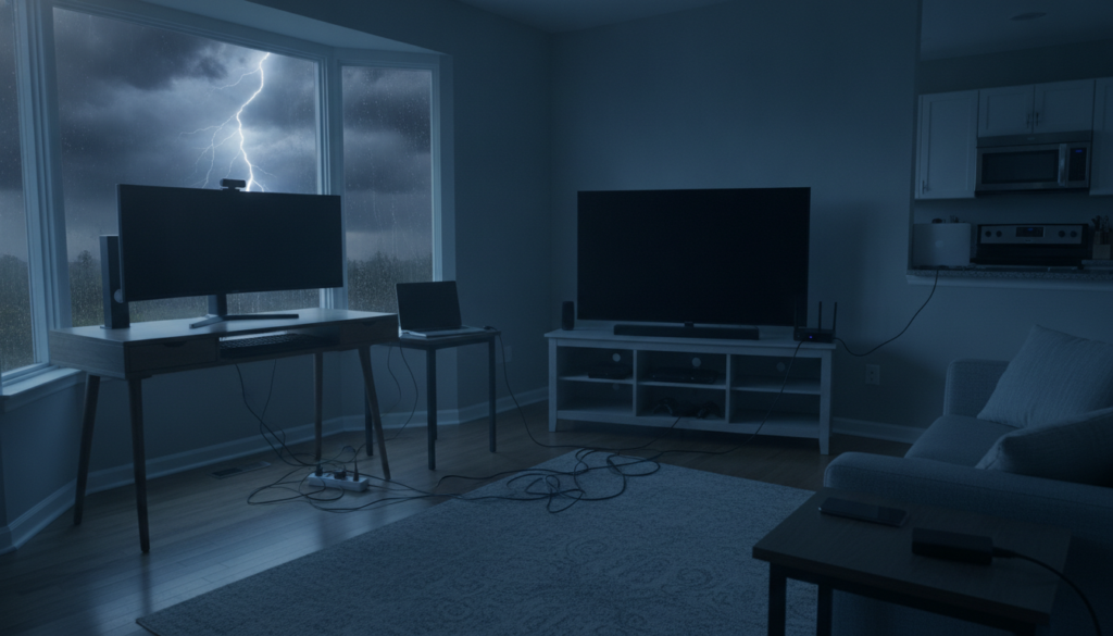 découvrez quels appareils électriques il est essentiel de débrancher lors d'un orage pour protéger votre maison des dommages causés par la foudre et les surtensions.