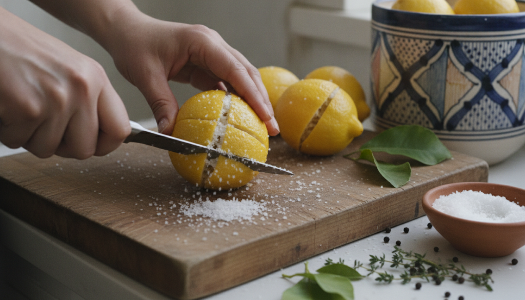 découvrez comment préparer de véritables citrons confits au sel avec les conseils d'un grand chef pour rehausser vos plats méditerranéens.